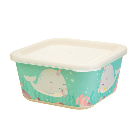 Sass & Belle Narwhal Bamboo Lunch Box