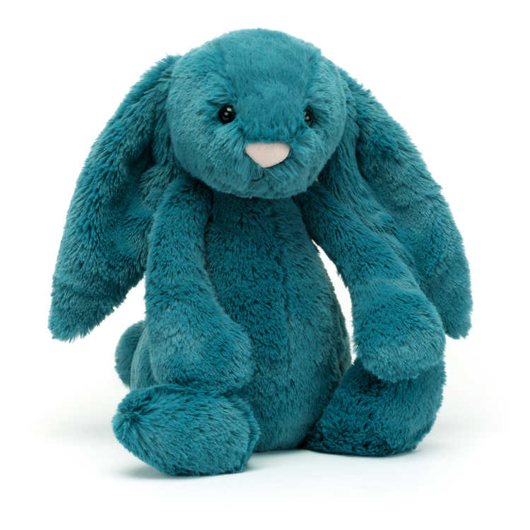 jellycat medium bashful mineral blue bunny