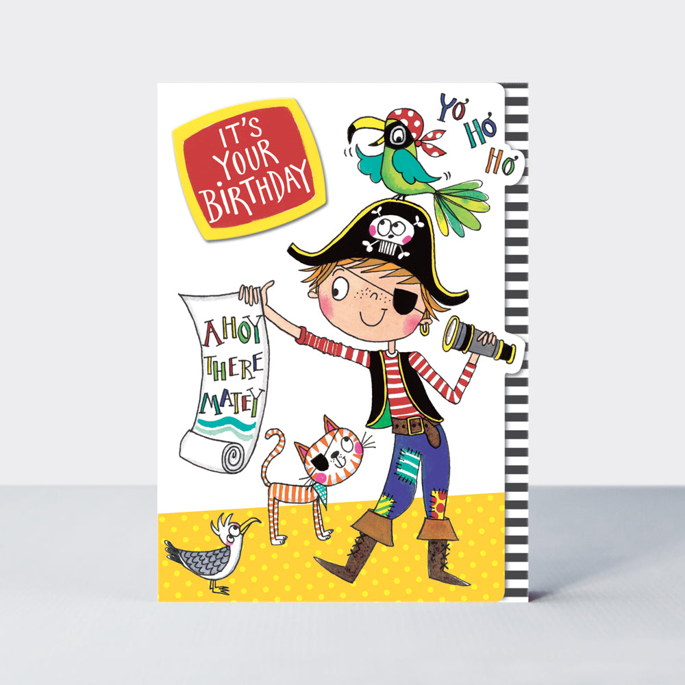 it's your birthday pirate card