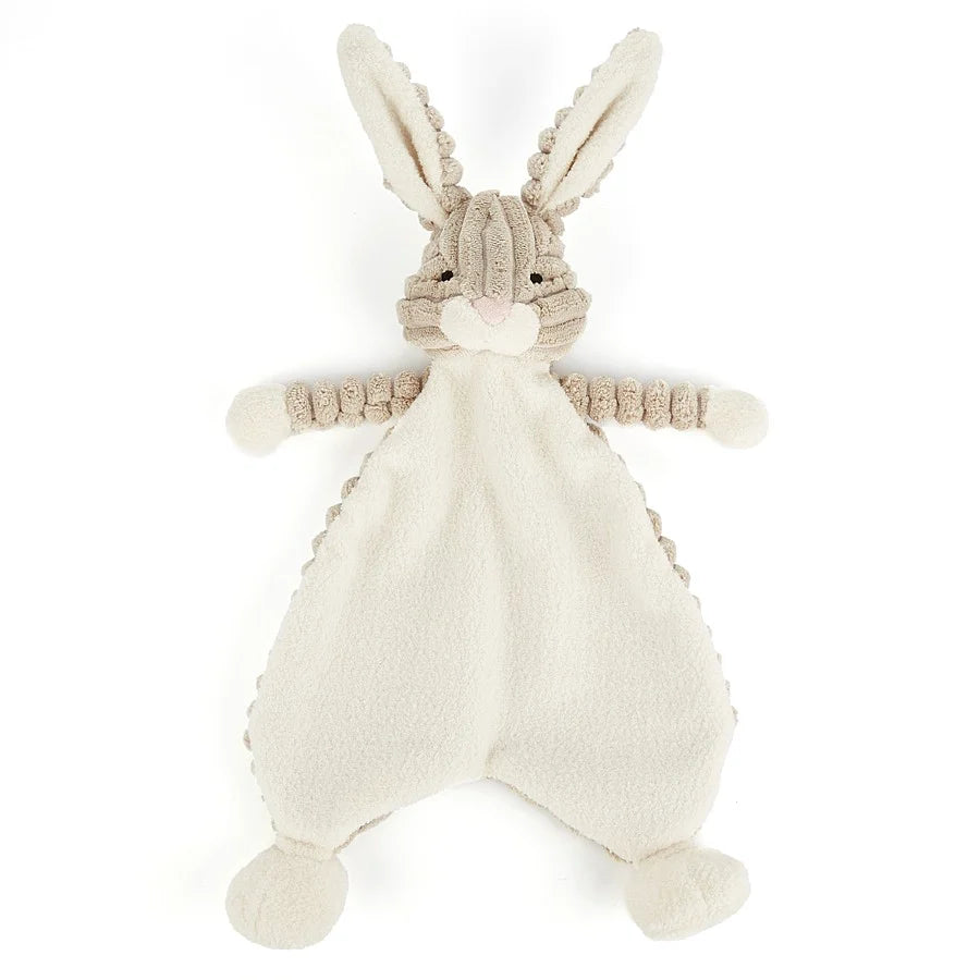 cordy roy baby hare soother by jellycat
