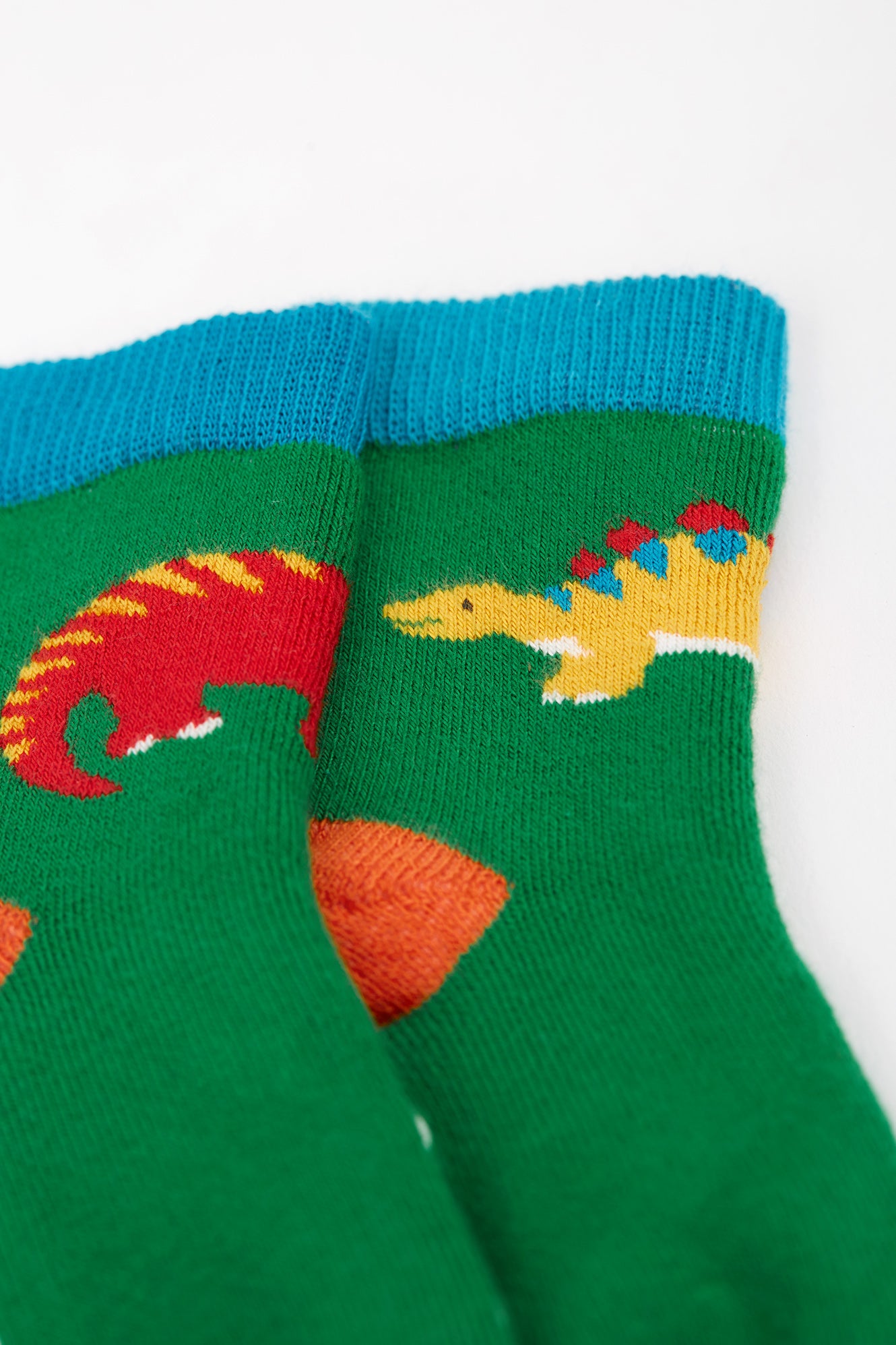 frugi grippy socks in whale and dino designs