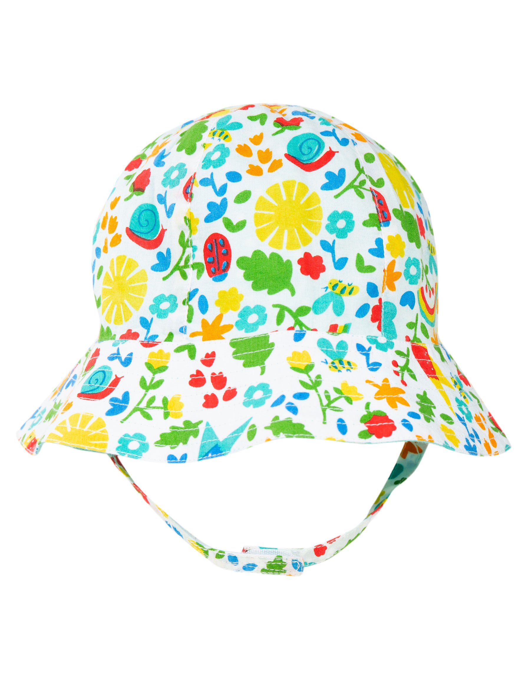 Frugi Ditsy Print Reversible Sun Hat