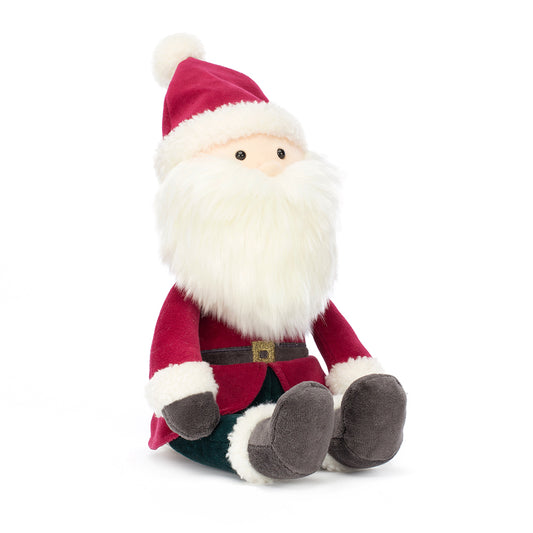 jellycat jolly santa at whippersnappers online