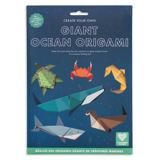 giant ocean origami kit by clockwork soldier at whippersnappersonline