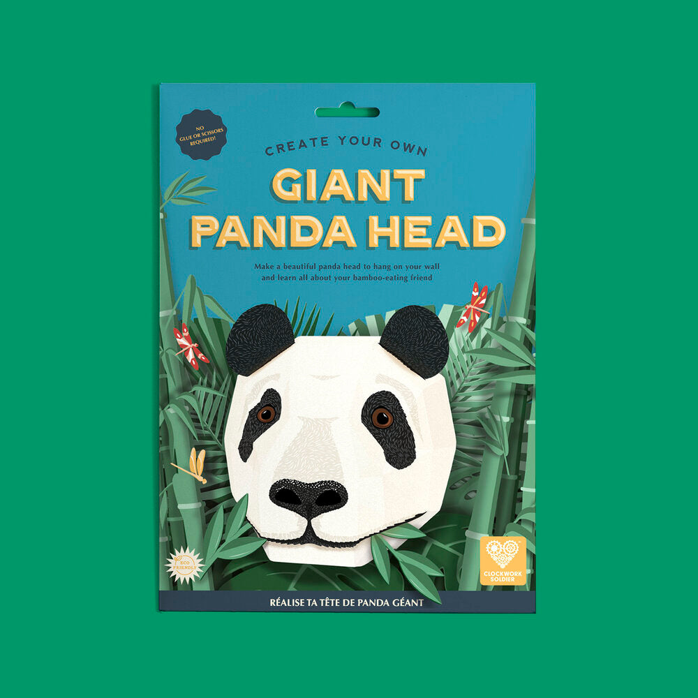 create your own panda head packaging