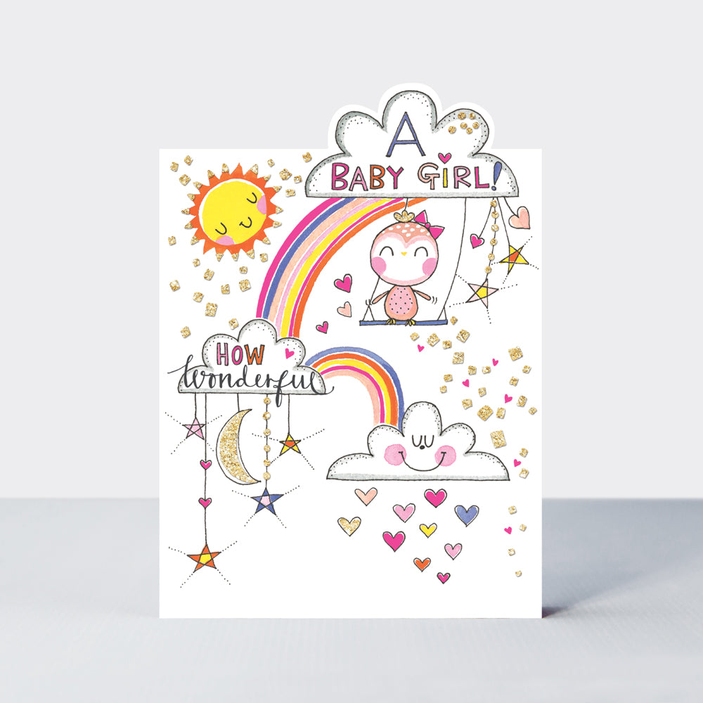 Rachel Ellen Baby Girl Card 