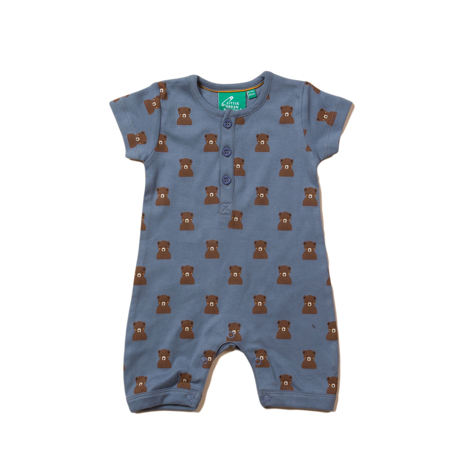 little bear summer romper by little green radicals at whippersnappers online