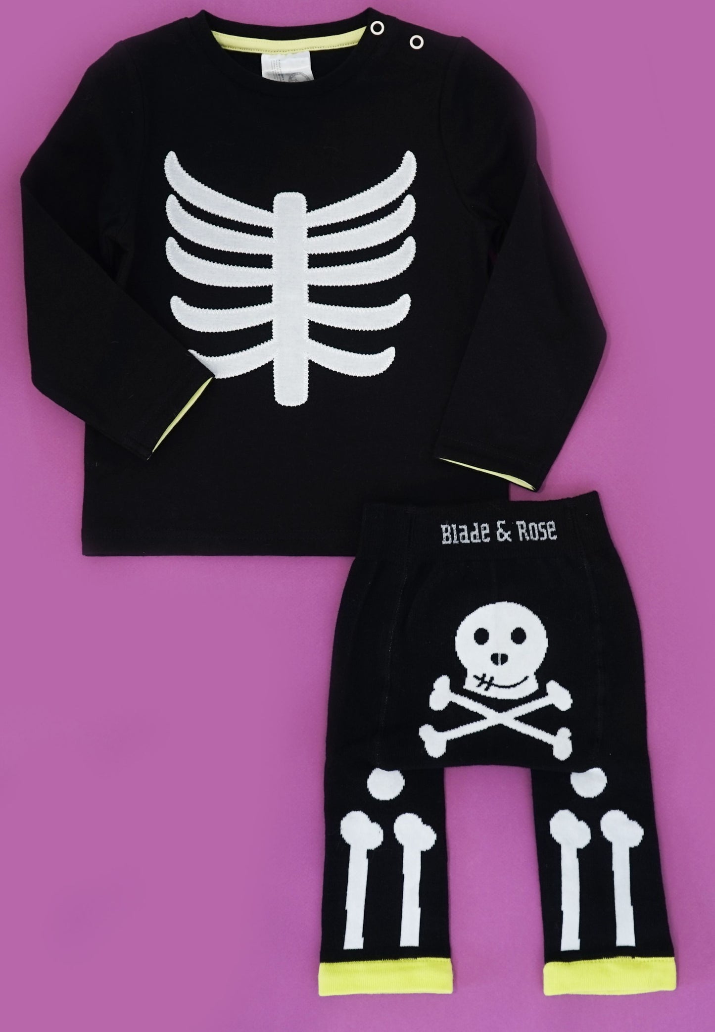 blade and rose skeleton outfit