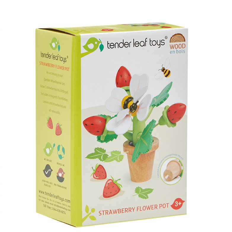 tenderleaf strawberry flower pot puzzle