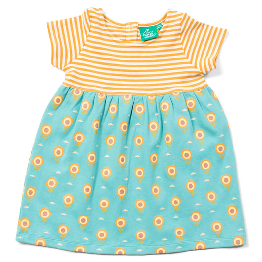 easy peasy sunflower dress by little green radicals at whippersnappers online