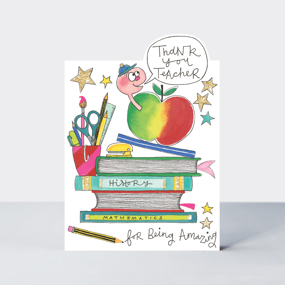 rachel ellen thank you teacher card
