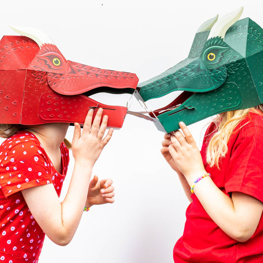 clockwrok soldier make your own fire breathing dragon mask at whippersnappers online