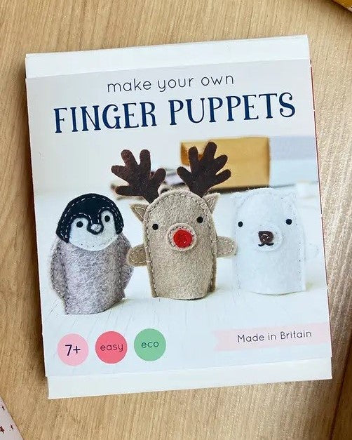 Clara & Macy Make Your Own Winter Finger Puppets Kit