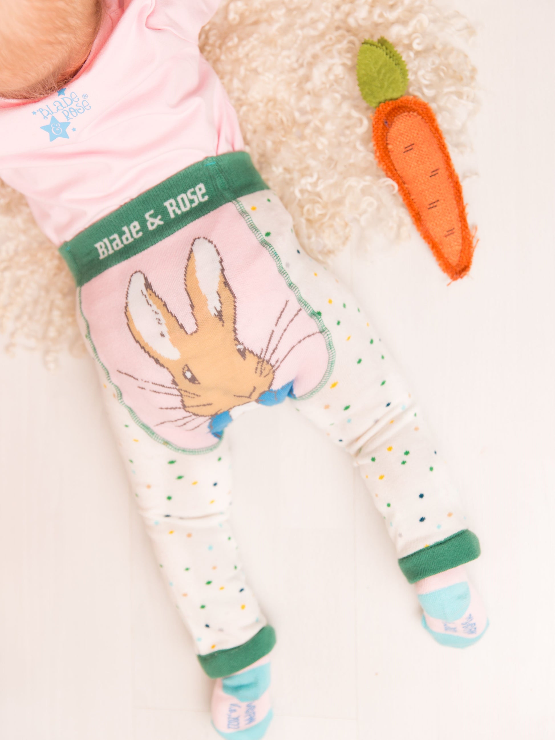 blade and rose pink peter rabbit outfit