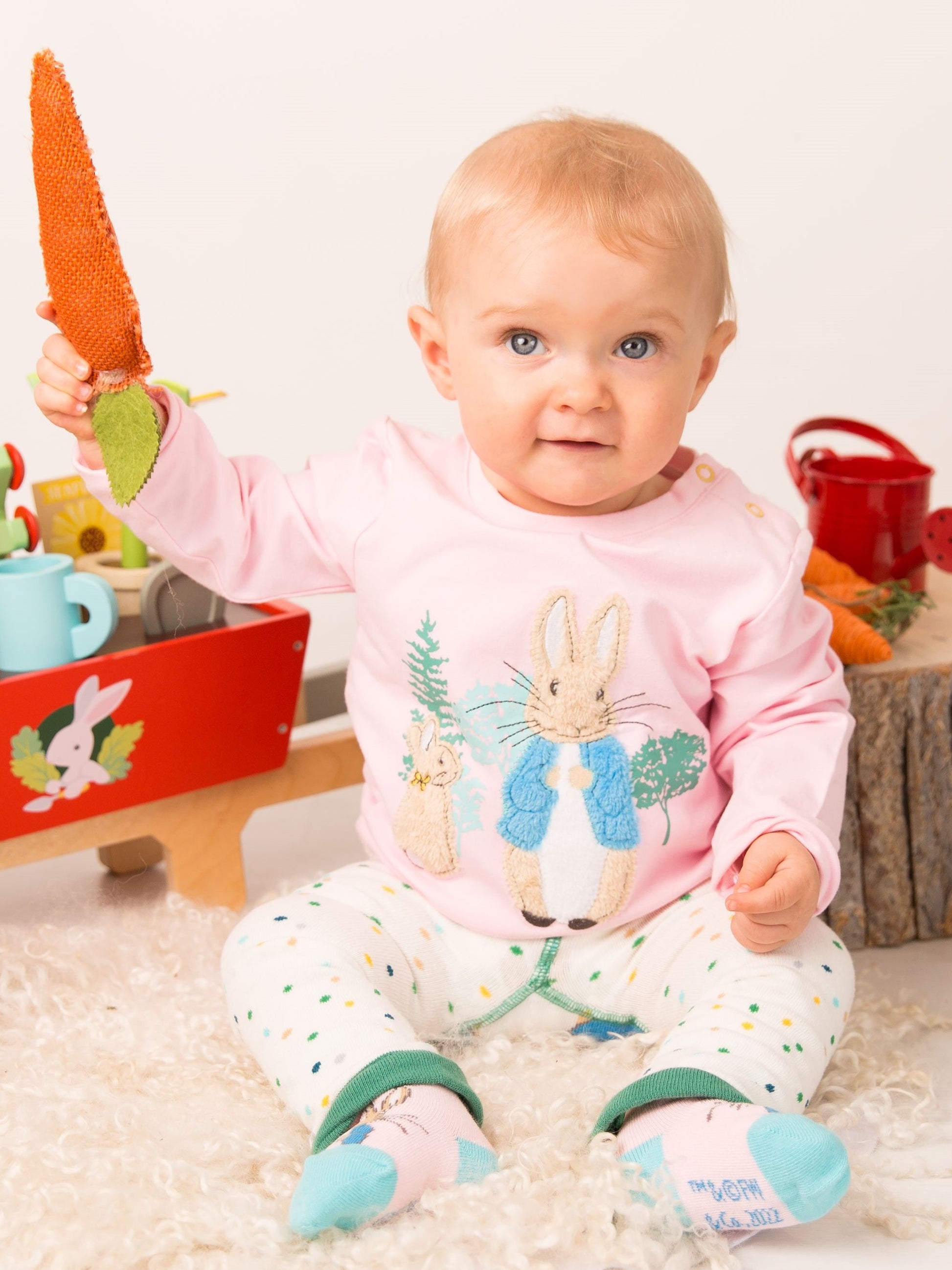 blade and rose pink peter rabbit outfit