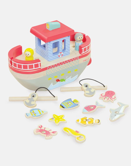 indigo jamm trawler ted and fishing game toy at whippersnappersonline
