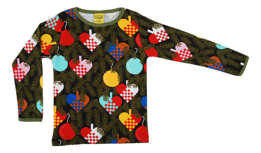 Duns Sweden Long Sleeved Festive Heart Top