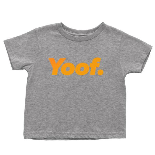 Lella KIds Yoof T Shirt Grey / Neon Orange